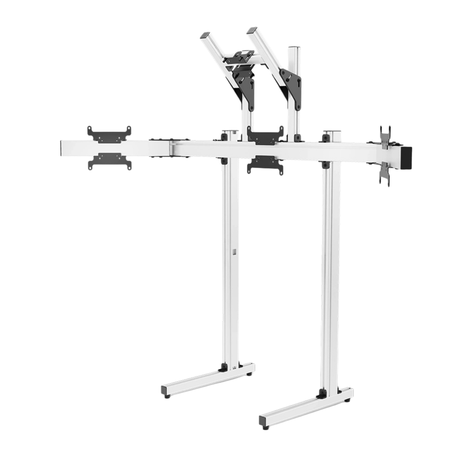 Black and white Simgasm Apex Quad variants built from 40 x 80 mm profiles